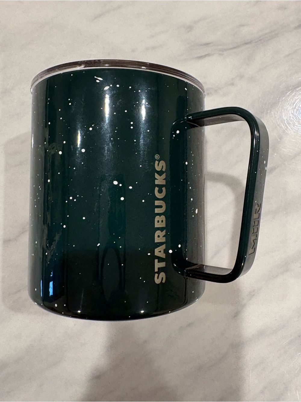 Starbucks x Miir Green Speckled Stainless Steel Mug